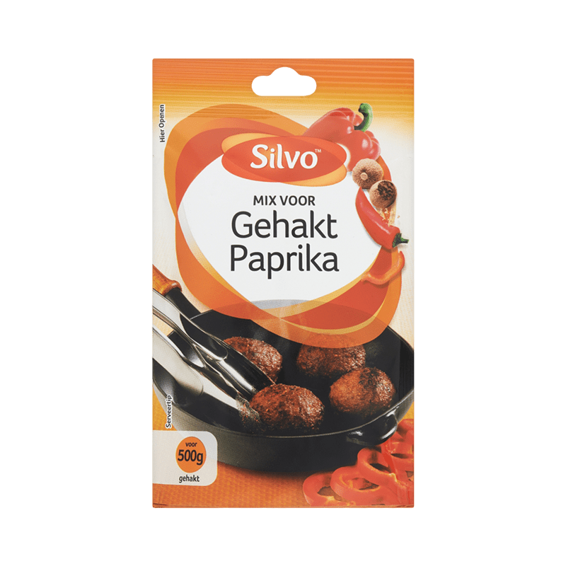 Kruidenmix Gehakt Paprika