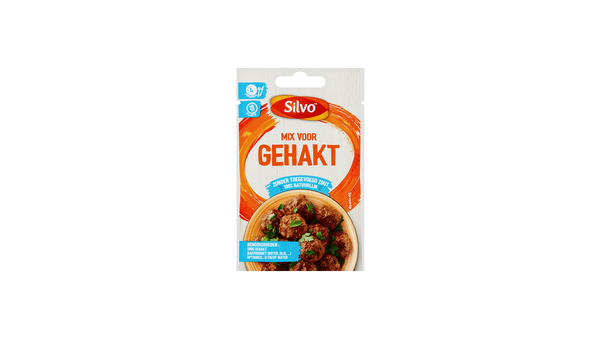 Kruiden gehakt zonder zout | Silvo