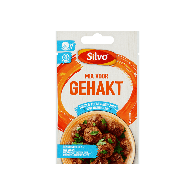 Kruiden gehakt zonder zout | Silvo