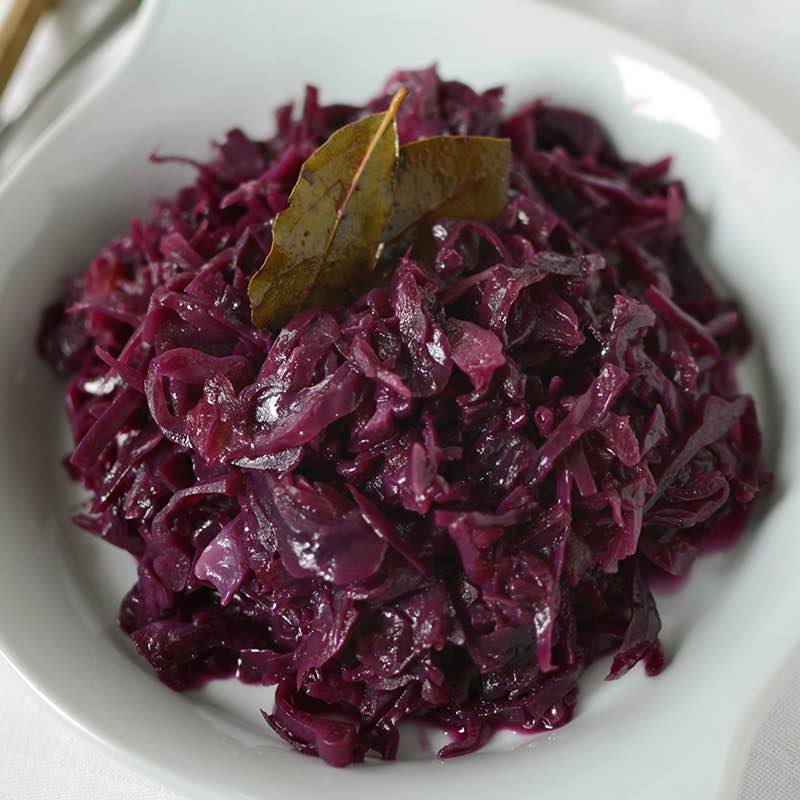 Rode kool met appeltjes