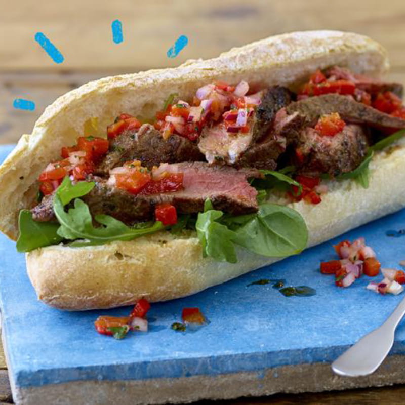 Chimichurri Steak Sandwich