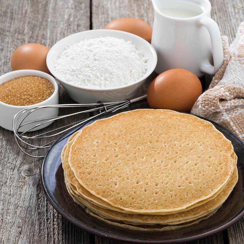 Gekruide pannenkoeken