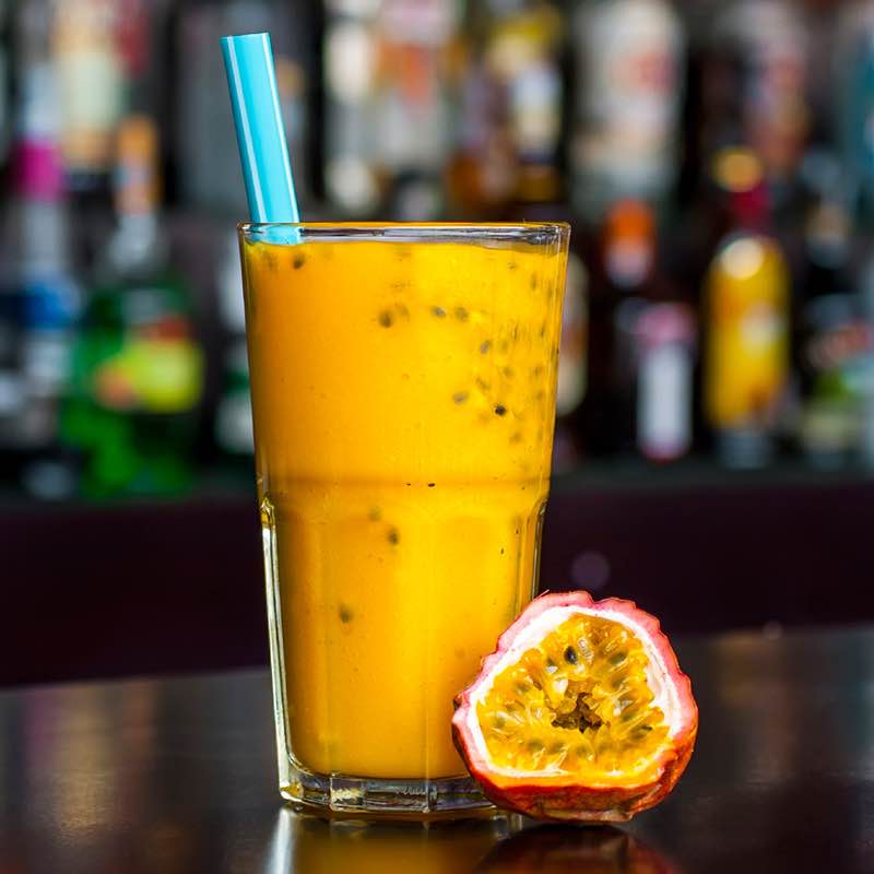 Mango smoothy met kardemom