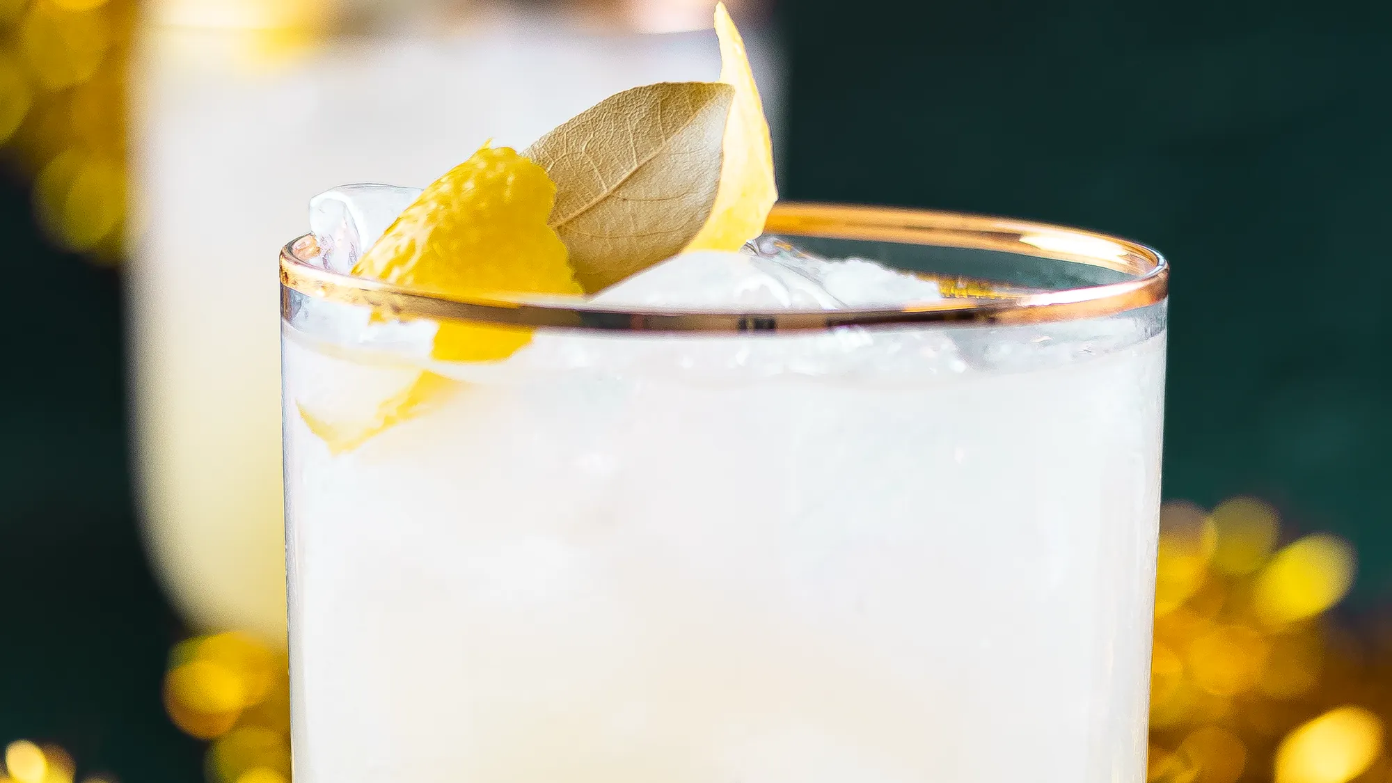 Kruidige citroencocktail